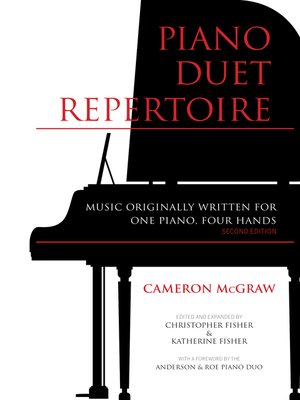 cover image of Piano Duet Repertoire